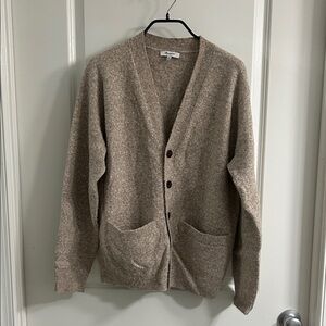 madewell - fuzzy cardigan sweater